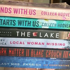 Stack of Popular Fiction Books